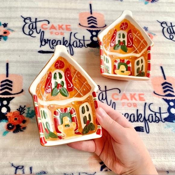 Other - 🎄 Gingerbread House Candy Dishes 🎄